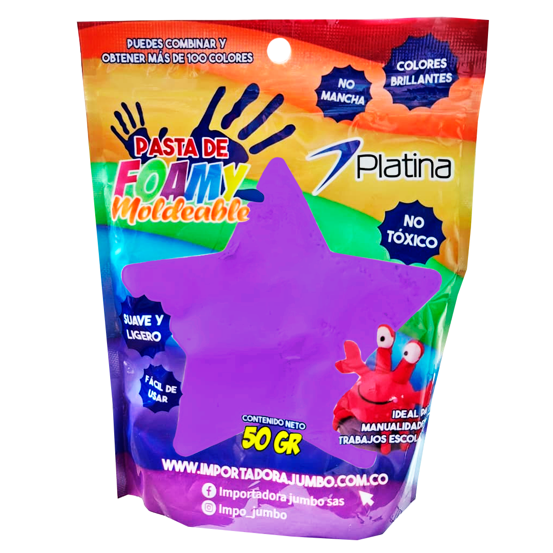 foami moldeable morado foami moldeable morado