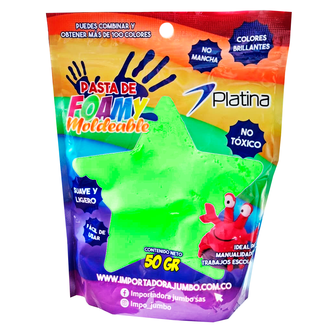 foami moldeable verde limon foami moldeable verde limon
