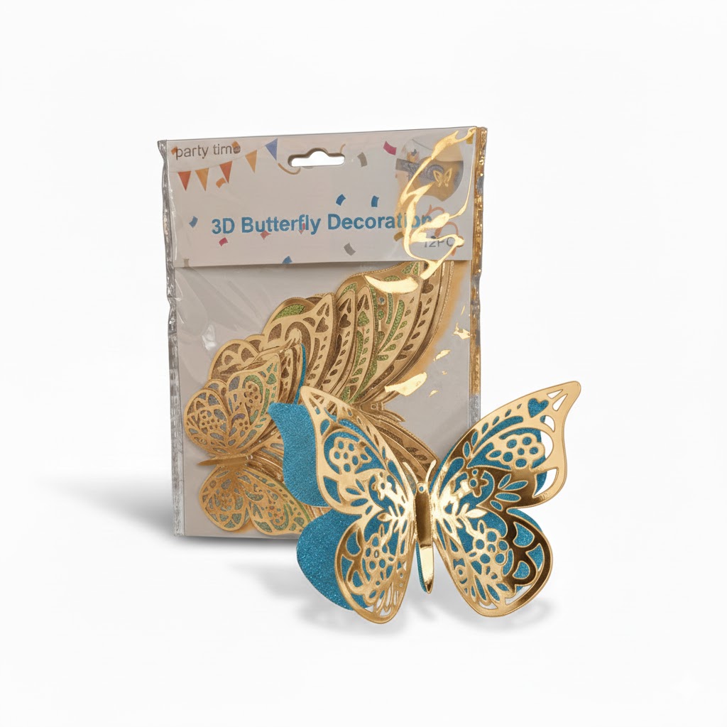 mariposa doble dorada mejorada