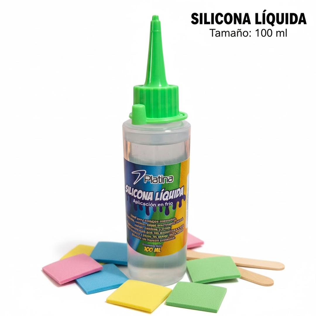 silicona liquida publicidad x 100 ml